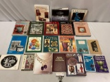 21 pc. lot of books. / magazines on collecting; glass, Fenton, Lalique, carnival glass, Encyclopedia