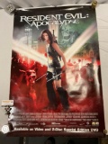 2004 Columbia Tristar RESIDENT EVIL: APOCALYPSE movie poster, MILLA JOVOVICH, minor wear