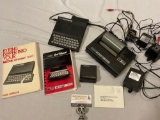 Vintage TIMEX Sinclair 1000 home computer system w/ book / manual / Sinclair 2040 printer, sold as