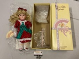 limited edition GOEBEL Victoria Ashlea Originals porcelain girl doll w/ box