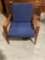 Gorgeous mid century modern Danish slated Back Lounge chair by Komfort Danish designer Arne Wahl Ive