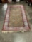 Stunning vintage Middle Eastern hand knotted wool rug w/ beautiful pallet of colors