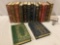 16 Heirloom Library hardcover classic books; Don Quixote, Robinson Crusoe, & more.