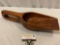 Vintage wood carved scoop shovel by Guild of Shaker Crafts - Spring Lake, Mich., approx 6 x 18 in.