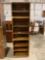 Vintage Thomasville tall adjustable shelf bookcase