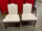 Pair of vintage mid century bamboo armchairs designed w/Asian motif