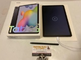 SAMSUNG Galaxy Tab S6 Lite computer tablet w/ box, pen, cord & manual