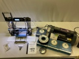 OMNI 3D printer w/ 3D Solutech Printer Filament & ROHS Cutting Plotter, tested / working, sold as is