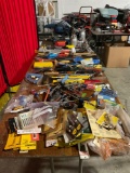 Huge selection of nice tools, screwdrivers, needle nose, Hammers, Ryobi miter saw, plus lots more