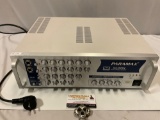 PARAMAX SA-999N Stereo Mixing Amplifier w/ Digital Echo, Region 2 cord, sold as is