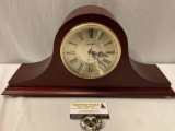 Seth Thomas - Westminster mantle clock, very nice condition, approx 18 x 5 x 9 in.
