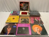 Nice lot of vintage Lp phonograph records, some still SEALED; vocalists, classical, & more.