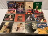 Nice lot of vintage Lp phonograph records; pop, rock, Barbara Streisand, Toto, Three Dog Night, &