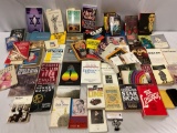 Huge lot of misc. paperback books; fiction, non-fiction, poetry, instructional & more. See pics.
