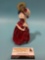 Vintage ROYAL DOULTON English porcelain CHRISTMAS MORN female figurine , approx 4 x 8 in.