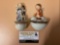 2 pc. lot GOEBEL M.I. Hummel figurines made in W. Germany, GOOD SHEPHERD FONT & ANGEL CLOUD FONT