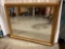 Large mirror with beveled glass in wood frame. Regency model 46 x 36, batch 9703 by Gallery Framing