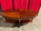 Nice Oval coffee table with beautiful wood inlay