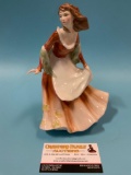 Vintage ROYAL DOULTON English fine bone china Collectors Club figurine - AUTUMNTIME