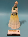 Vintage ROYAL DOULTON English fine bone china Collectors Club figurine - SPRINGTIME
