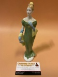 Vintage Royal Doulton English fine bone china porcelain female figurine - LORNA