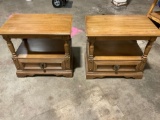 Nice pair of matching end tables/ nightstands