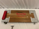 BenchTop Pro Quality wood/metal auto shop creeper, approx 36 x 16 x 5 in.