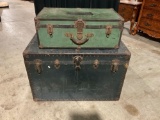 Pair of vintage trunks/chests