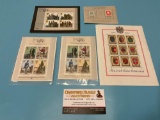 Collection of English mint condition commemorative issue stamps sets.