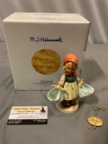 GOEBEL M.I. Hummel final issue figurine w/ box/ tag, Mothers Darling, signed by artist