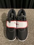 Nike Air Jordan Super.Fly 5 PO (881571-001) Basketball sneakers. Black, white and red. Size 11.5