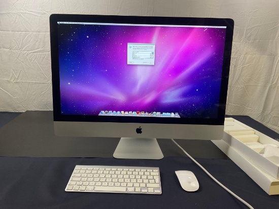iMac "Core 2 Duo" 3.06GHz 27" Screen Aluminum model (Late 2009)