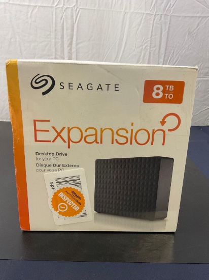 Seagate 8TB External Hard Drive "Expansion Desktop Drive"