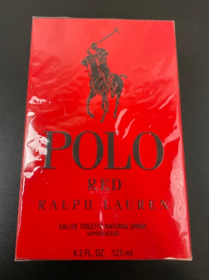 Polo Red by Ralph Lauren Eau De Toilette Natural Spray 4.2 fl oz 125ml