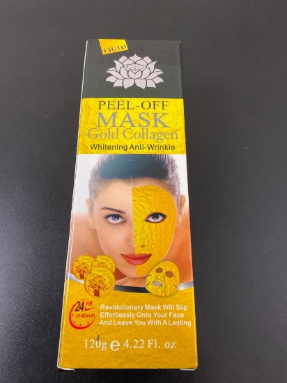 Peel-Off Facial Mask Gold Collagen Whitening Anti-Wrinkle 120g 4.22 fl oz