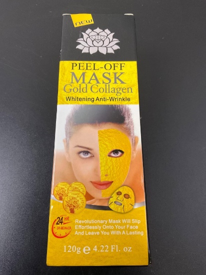 Peel-Off Facial Mask Gold Collagen Whitening Anti-Wrinkle 120g 4.22 fl oz
