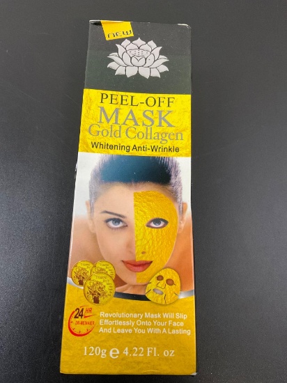 Peel-Off Facial Mask Gold Collagen Whitening Anti-Wrinkle 120g 4.22 fl oz