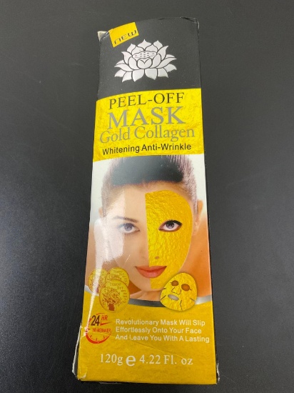 Peel-Off Facial Mask Gold Collagen Whitening Anti-Wrinkle 120g 4.22 fl oz