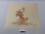 Vintage 1983 signed / numbered art print KING'S RANSOM by Joyce Weibel, #ed 15/75
