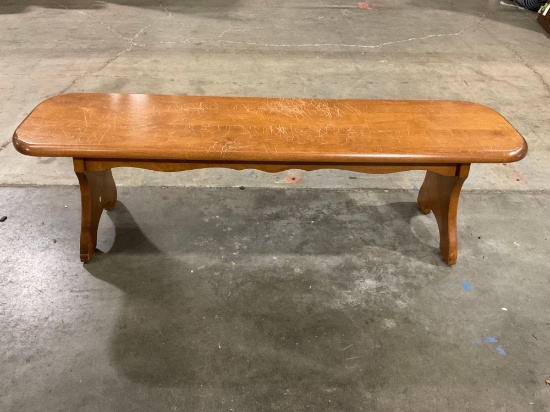 Solid wood Entry / Hall bench. 2 of 2 available.