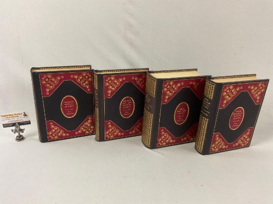 4 pc. antique hardcover numbered book volumes by WILL GOLDSTON; Exclusive Magical Secrets +++