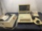 Vintage Apple IIe + Disk Drive + Apple III Monitor & stand + 1986 Star Micronics PowerType Printer