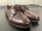 Beautiful Allen Edmonds Leather Shoes Size 12 Burgundy in color