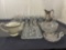 Large Lot of Crystal, Glasses and Serving dishes