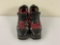 Pair of Alpina, vintage leather cross country ski boots, Vibram sole