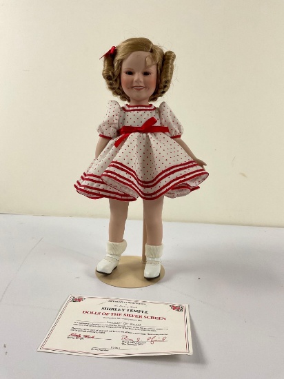dolls of the Silver Screen, Shirley Temple porcelain doll