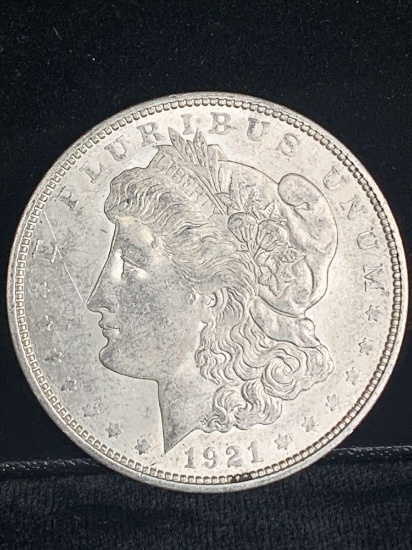 1921-D nice qualitysliver Morgan dollar see pics nice coin