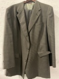 Hart Schaffner & Marx Gold Trumpeter Tailored for Nordstrom Green Jacket and Zanella Slacks