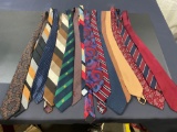 Lot of 15 Beautiful Silk Ties