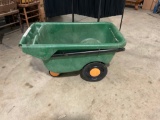 SCOTTS Yard All utility cart with extendable handle.